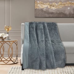 JUST HOME COLLECTION - Manta Urban Shag 125x150cm Gris