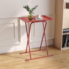 JUST HOME COLLECTION - Mesa Plegable Rojo